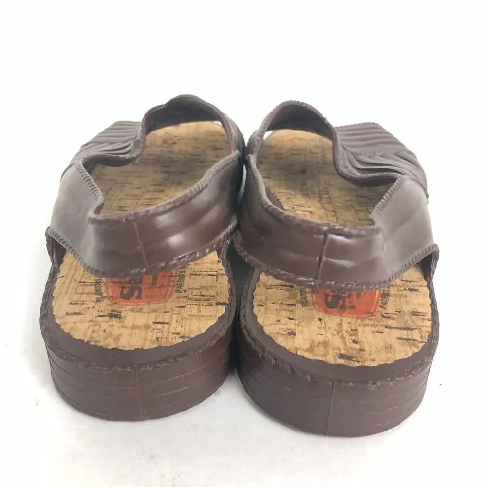 Sandak sandals brown Mexico size 9 10-34